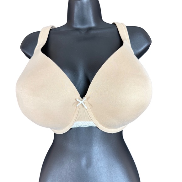 Cacique Lightly Lined Full Coverage Nude Bra Women's Size 44DDD - Picture 5 of 15